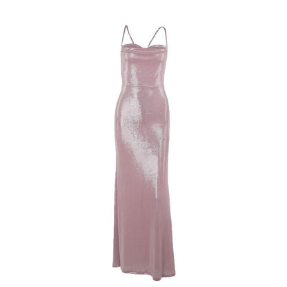 Slim Fit Camisole Gown Dress Women - Country Nurse