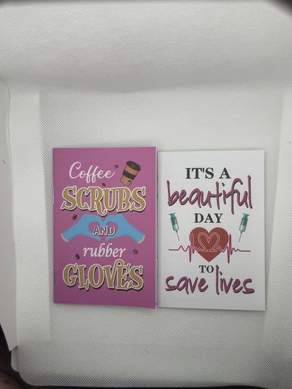 Small Mini Notebooks - Country Nurse