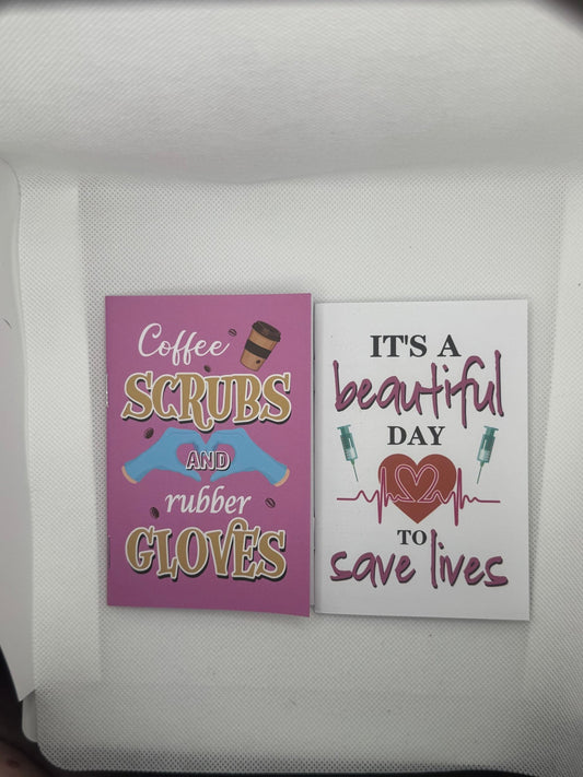 Small Mini Notebooks - Country Nurse