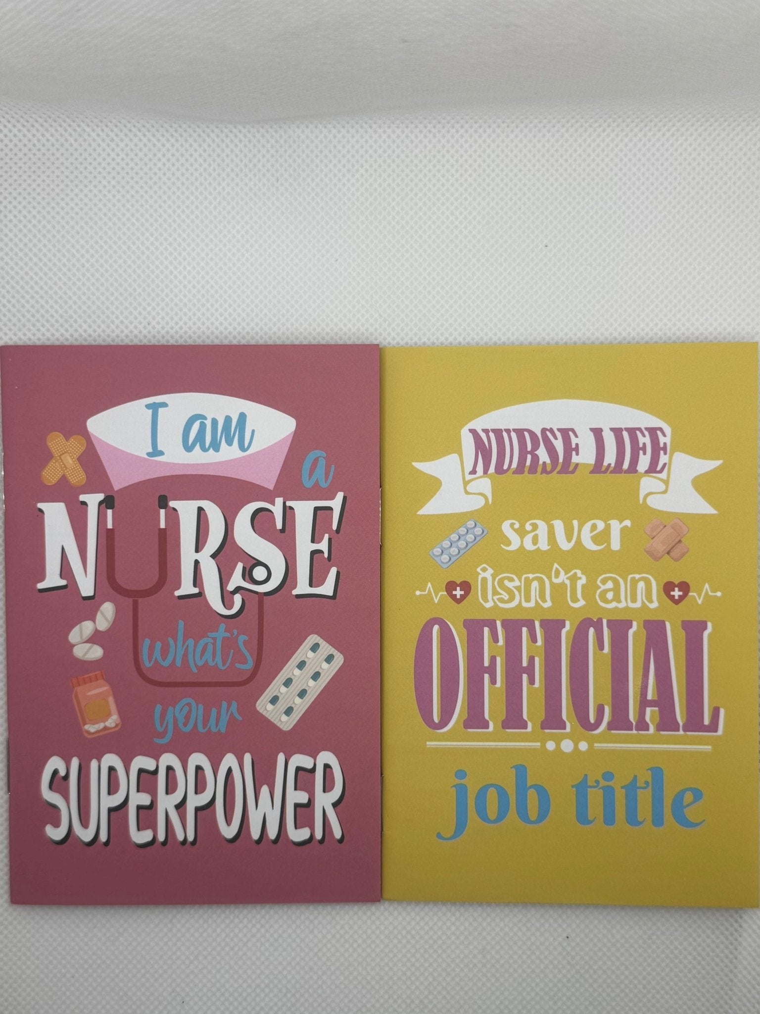Small Mini Notebooks - Country Nurse