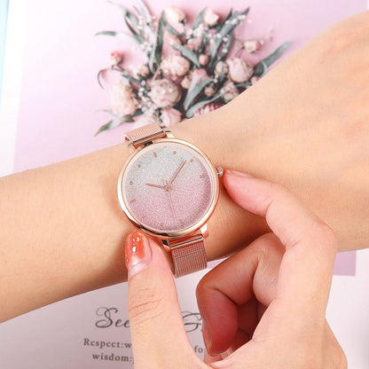 Starry Quartz Mesh Watch - Country Nurse