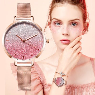 Starry Quartz Mesh Watch - Country Nurse