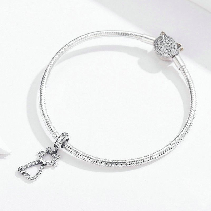 Sterling Silver Pendant Fashion Lady Beaded Bracelet Jewelry Accessories - Country Nurse
