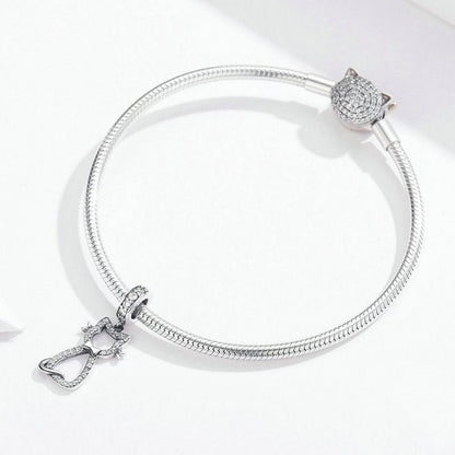Sterling Silver Pendant Fashion Lady Beaded Bracelet Jewelry Accessories - Country Nurse