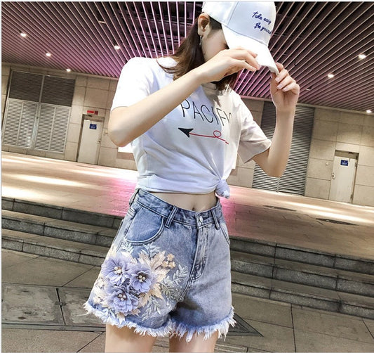 women’s denim shorts