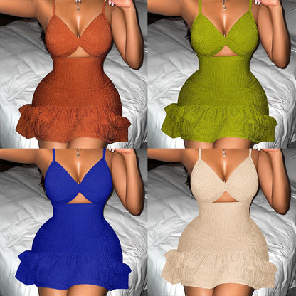 Women's Clothing New Sexy Sling Dress - Country Nurse